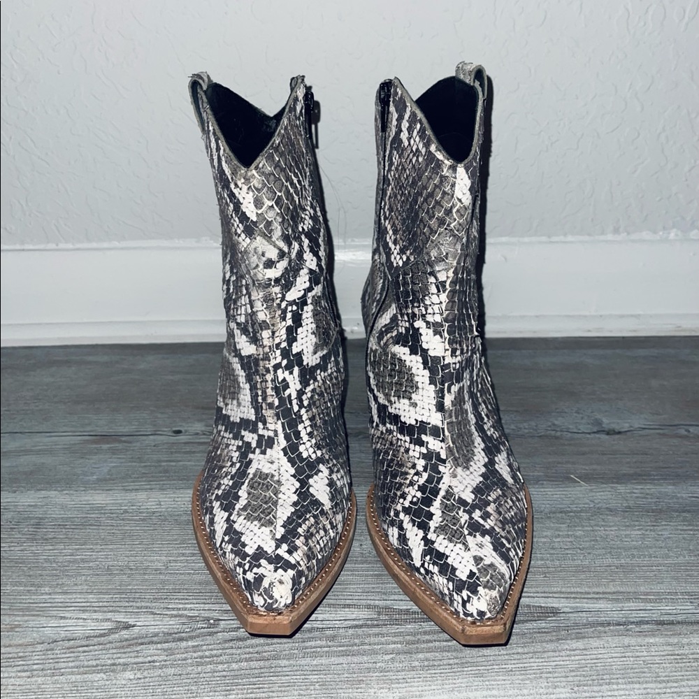 Jeffrey Campbell Snakeskin Boots